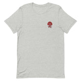 Embroidered Short-sleeve Tee - Comic Jelly